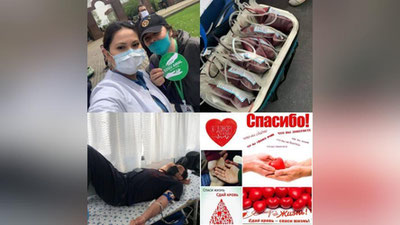 Изрображение 'Акция по спасению жизней: в Ташкенте продолжается сбор донорской крови (фото)'