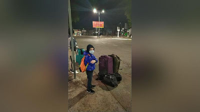 Изрображение 'Водитель, оставивший граждан из карантина ночью посреди дороги, оштрафован'