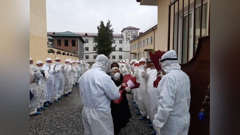 Изрображение 'Число выздоровевших пациентов с COVID-19 в Узбекистане достигло 70-ти'
