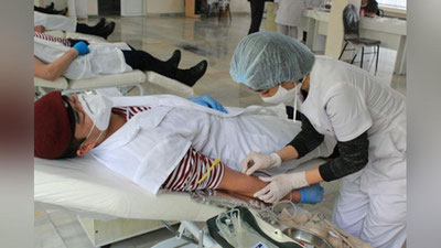 Изрображение 'Сотрудники ГУВД и Нацгвардии в Ташкенте откликнулись на призыв сдавать кровь (фото)'