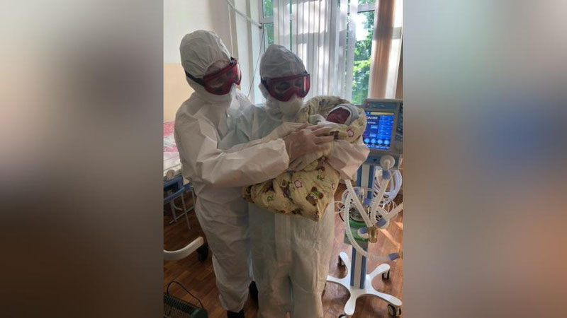 Изрображение 'В 3-м роддоме Ташкента родила женщина с коронавирусной инфекцией'