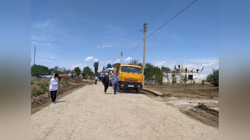 Изрображение 'Какие работы сделаны на сегодня в пострадавших от наводнения районах?'