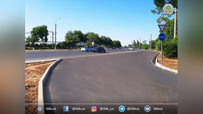 Изрображение 'Открыт съезд с улицы Абдулла Кадыри на Малую кольцевую автомобильную дорогу'