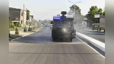 Изрображение 'В Ташкентской области ежедневно дезинфицируют более 250 тысяч кв.м. территорий'