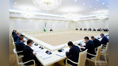 Изрображение 'На совещании с главой государства обсуждены проблемы в питьевом водоснабжении'