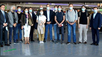 Изрображение 'В Узбекистан прибывают врачи из Германии'