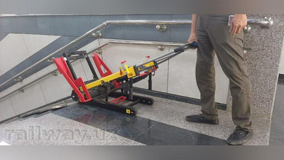 Изрображение 'Ташкентский метрополитен ответил на критику о созданных условиях для маломобильных людей'