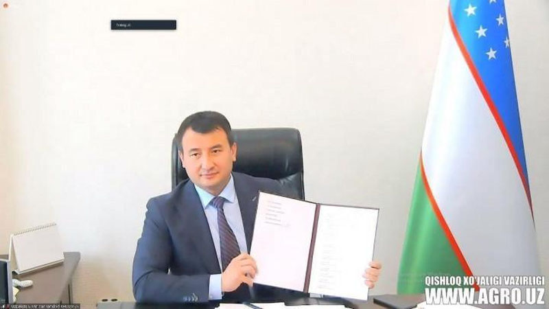 Изрображение 'Министр сельского хозяйства Жамшид Ходжаев принял участие в совещании ШОС'