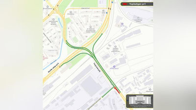 Изрображение 'Часть улицы Фаргона йули на УзБУМе до конца года закрыта для движения'