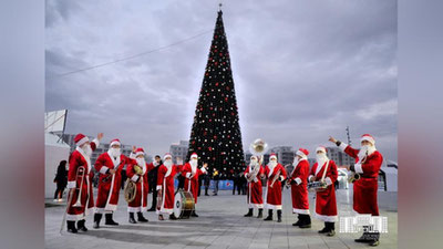 Изрображение 'В парке Tashkent city царит новогодняя атмосфера (фото, видео)'
