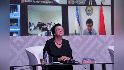 Изрображение 'Ирина Попова: Всемирное общество демонструет пример бережного отношения к культурному наследию'