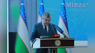 'Sirdaryo viloyati hokimi ishtirokida 2020 yil yakunlari hamda 2021 yilgi dolzarb vazifalar muhokama qilinmoqda'ning rasmi