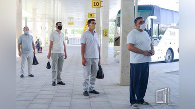 Изрображение 'Автовокзал "Ташкент" возобновил работу'