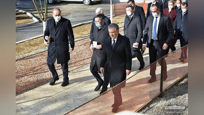 Изрображение 'Шавкат Мирзиёев ознакомился со строительством Республиканского центра нефрологии'