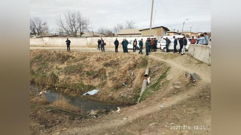 Изрображение 'В канале в Кашкадарье нашли труп'