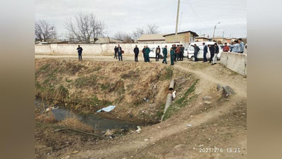 Изрображение 'В канале в Кашкадарье нашли труп'