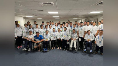 Изрображение 'Наши параатлеты завоевали 24 медали турнира Гран-При в ОАЭ'