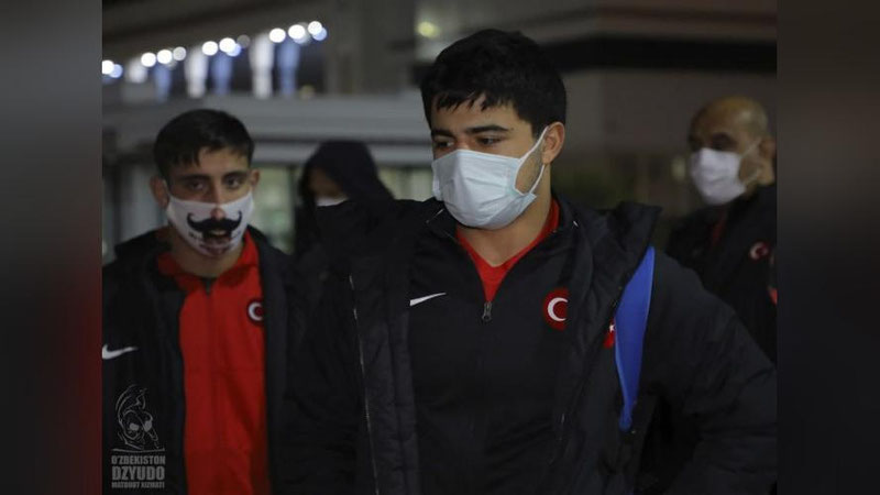 Изрображение 'В Ташкент начали прибывать участники турнира по дзюдо серии "Большого шлема"'