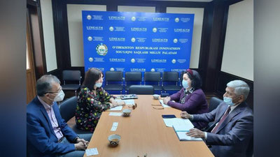 Изрображение 'Национальная палата и AstraZeneca обсудили возможности партнёрства'