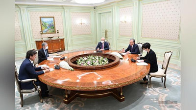 Изрображение 'Президент Узбекистана принял главу БДИПЧ ОБСЕ'