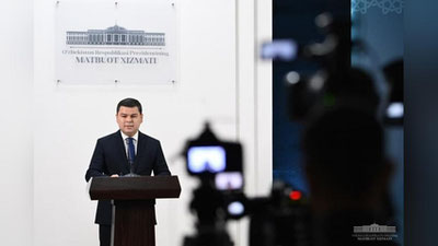 Изрображение 'Шерзод Асадов рассказал о повестке новой рабочей недели главы государства (видео)'