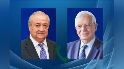 Изрображение 'Глава МИД Узбекистана поговорил с Верховным представителем ЕС по иностранным делам'