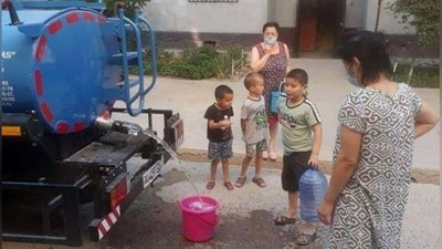 Изрображение 'В Самаркандской области наблюдаются перебои с водоснабжением: озвучена причина'