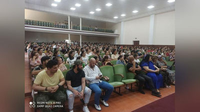 Изрображение 'Известные кинематографисты в составе группы "Кинокараван" прибыли в Наманганскую область'