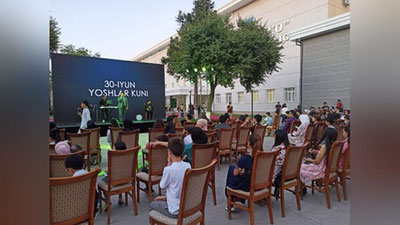 Изрображение 'В Агентстве кинематографии отпраздновали День молодежи (фото)'