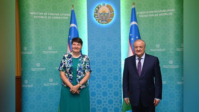 Изрображение 'Посол Финляндии завершает миссию в Узбекистане'