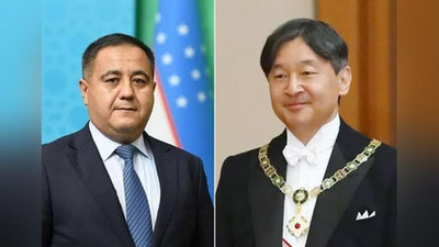 Изрображение 'Посол Узбекистана вручил верительные грамоты Императору Японии Нарухито'