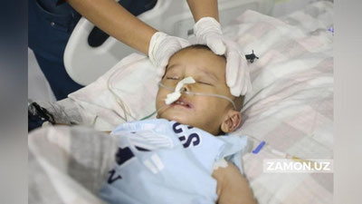 Изрображение 'В Кашкадарье отец избил 2-летнего сына до комы'