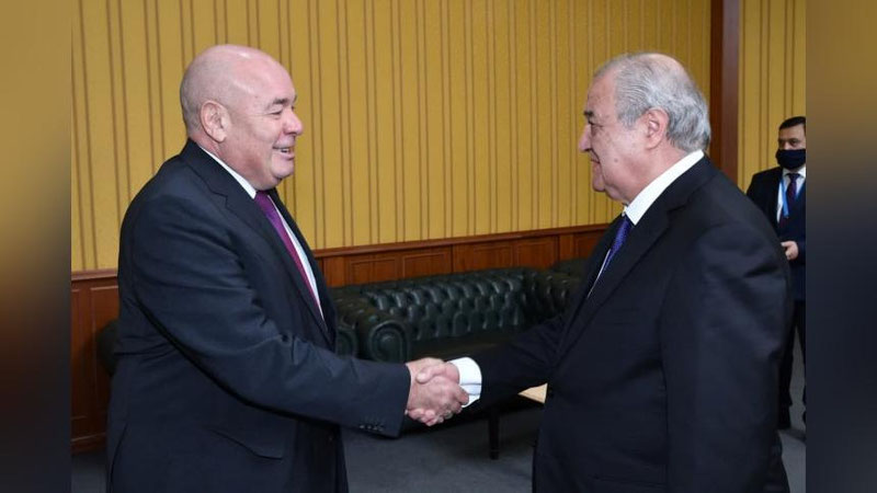 Изрображение 'Глава МИД Узбекистана провел встречу со спецпредставителем Президента России'