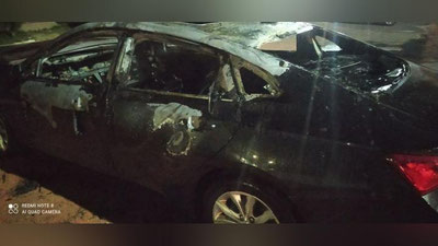 Изрображение 'Житель Намангана поссорился с девушкой и сжег ее автомобиль Malibu (видео)'