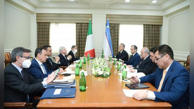 Изрображение 'Главы МИД Узбекистана и Италии обсудили предстоящие мероприятия'