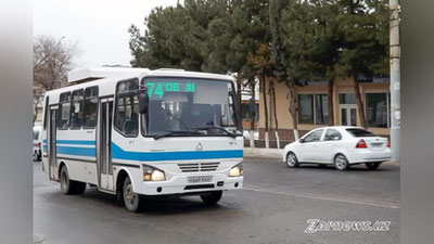 Изрображение 'Общественный транспорт Самарканда начал работу после возобновления работы АГЗС'