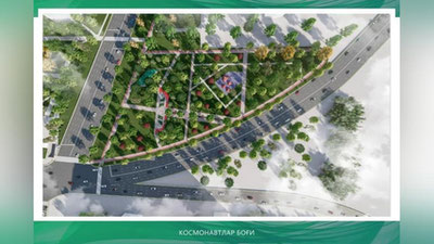 Изрображение 'Хоким Яккасарайского района озвучил планы на участок перед домом "Жемчуг" (фото)'