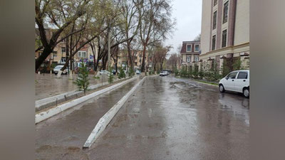 Изрображение 'Дожди продолжаются: погода в Узбекистане на 17 марта'