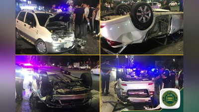 Изрображение 'В Ташкенте произошло ДТП с участием "Матиза" и "Эпики": 1 человек пострадал'