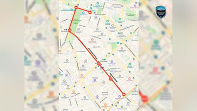 Изрображение 'Ряд центральных улиц в Ташкенте будет закрыт на 2 часа'