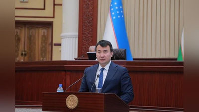 'Jamshid Xodjaev Investisiyalar va tashqi savdo vaziri lavozimiga ma`qullandi'ning rasmi