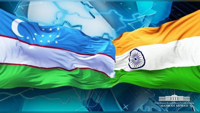 Изрображение 'Президент Шавкат Мирзиёев поздравил Драупади Мурму с избранием Президентом Индии'