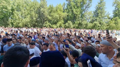 Изрображение 'Делегация Талибана посетила святые места поклонения в Самарканде (фото, видео)'