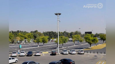 Изрображение 'В столичном аэропорту после реконструкции открыты автомобильные стоянки'