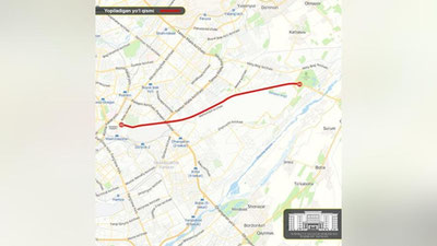 Изрображение 'В Ташкенте перекроют улицу Махтумкули в утренний час пик'