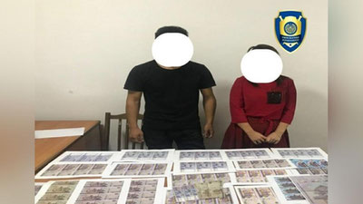 Изрображение 'В Ташкентской области задержали граждан с фальшивыми купюрами'