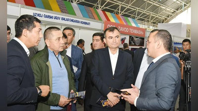 Изрображение 'Предприятия АО «Узбекнефтегаз» участвуют с отдельным стендом в региональной промышленной ярмарке в Карши'