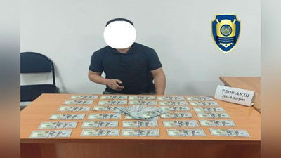 'Toshkentda fuqaroni Qozog`istonga o`qishga kiritib, keyin "ToshMI"ga "perevod" qilib bermoqchi bo`lgan shaxs ushlandi'ning rasmi