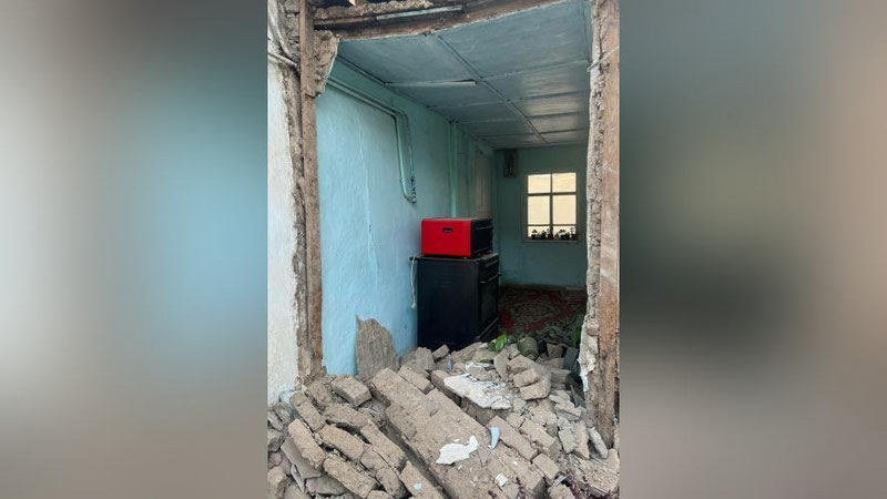 Изрображение 'На складе Минобороны в Сырдарье произошел взрыв (видео)'