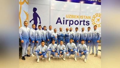 Изрображение 'Сборная Узбекистана по боксу отправилась в Иорданию на чемпионат Азии'